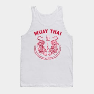 Muay Thai Tiger Sak Yant Tattoo Kickboxing Thailand Tank Top
